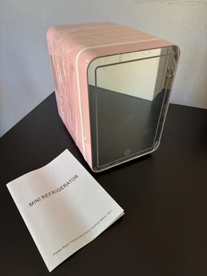 New Mini Beauty Fridge LED Mirror For Cosmetics, Lotion, Oils  36watt - Image 1 of 4