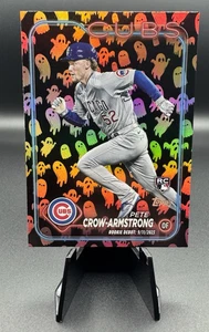 2024 Topps Update Halloween Ghosts SSP Pete Crow-Armstrong Cubs RC #US91 RARE - Bild 1 von 2