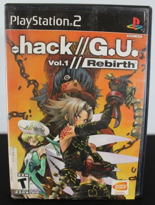 PlayStation 2 (PS2): .hack G.U. Vol. 1 Rebirth Black Label CIB Tested & Working - Image 1 of 4