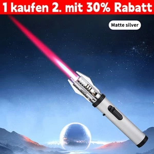 Jetflamme Feuerzeug, Gas Sturmfeuerzeug Sturmflamme Jetflamme Winddicht Weiß DE - Bild 1 von 9