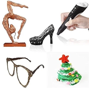 3D Pen Filament 12 Colors 1.75Mm 3m Per Color 3D Printing Materials - Photo 1/12
