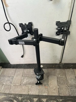 Black Desk Mount Stand for Dual model 100009092 - Image 1 of 4