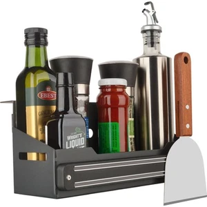 Strong Magnetic Grill Caddy for Blackstone, Heavy Duty Griddle Caddy with Too... - Picture 1 of 6