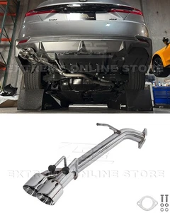 For 25-Up Toyota Camry SE XSE T-304 Muffler Delete Single Exit Axle Back Exhaust - Foto 1 di 24