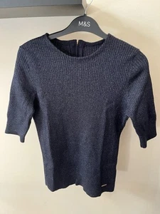 Tory Burch Wool Mix Knit Jumper UK10 UK12 - Picture 1 of 4