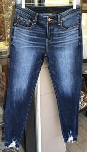Hebilla Negra Talla 28 Ajuste No. Jeans ajustados al tobillo 53 azules F7 - Imagen 1 de 7