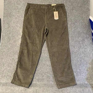 Royal Robbins Pants Mens 42x32 Brown Corduroy Straight Leg NEW - Picture 1 of 16