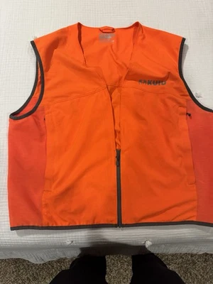 KUIU Precision Hunter Vest – Blaze Orange – Size XL – Excellent Condition - Image 1 of 3