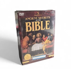 Ancient Secrets of the Bible 5 DVD Boxed Set, New Sealed - Foto 1 di 4
