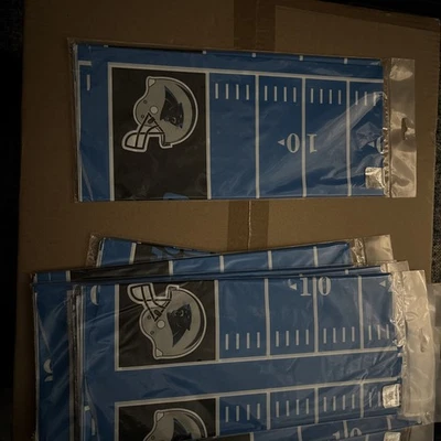 "Cubierta de mesa Carolina Panthers con licencia oficial NFL Football Party 54x96""" Foto 1 de 3