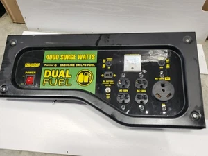 Sportsman 4000 Watt Generator Main Panel Dual Fuel GEN4000DF - Picture 1 of 7