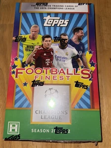 2021/22 Topps UEFA Champions League Finest Flashbacks Soccer Hobby Box - Bild 1 von 2