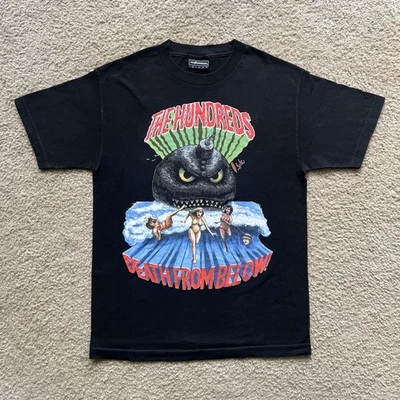 Vintage The Hundreds Death From Below T-shirt Black size Medium - Image 1 of 4