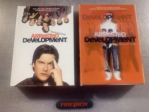 (2) Lot 2003-04 Arrested Development Season 1 & 2 DVD Box Sets Complete - Picture 1 of 5