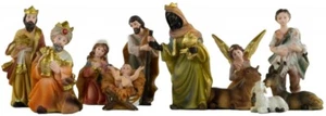Wundervolle Krippenfiguren 12-tlg., ca. 11 cm, K 183 - Bild 1 von 1