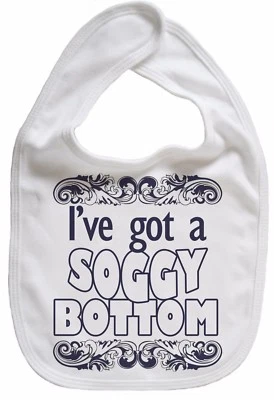 IMAGE IS EVERYTHING Lustiges Baby Lätzchen "I've Got a Soggy Bottom" Great British Bake Off Backen GBBO