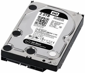 Disque Dur Western Digital BLACK 2TO WD2003FZEX SATA III 64MO 7200T/min 3,5'' - Photo 1/4