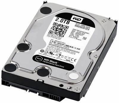 Hard Drive WD Black WD2003FZEX 2TB 7.2K 64MB SATA III 3.5'' - Image 1 of 4