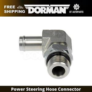 For 1997-2002 GMC T7500 Dorman Power Steering Hose Connector Pump 1998 1999 2000