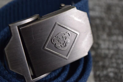Cub Scout YOUTH S/M 30" Blue Official Uniform Belt w/ TIGER Buckle MV433x RARE - Image 1 of 4