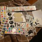 mrs. grossman's stickers lot Dogs Cats Cars Fish Piano Roller Coaster 