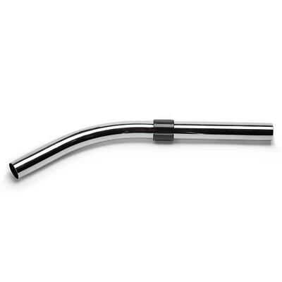 Manija de varilla de extremo de tubo doblado cromado de 32 mm para aspiradoras Henry, Hetty, Numatic Foto 1 de 4