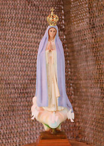 Our Lady of Fatima Statue Religious Figurine Virgin Mary 48 cm