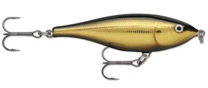 RARO RAPALA TWITCHIN RAP TWR 8 cm GBMU (Dorado Negro Salmonete) Color - Imagen 1 de 1