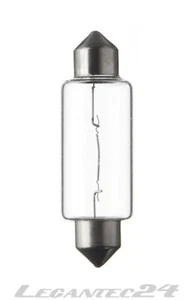 Soffitte 24V 21W S8,5 41mm lang Glühbirne Lampe Birne 24Volt 21Watt neu - Picture 1 of 1