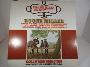 Million Seller Country Hits by Roger Miller BOBBY BOND & OTHERS LP ALBUM VG+ - Picture 1 of 6