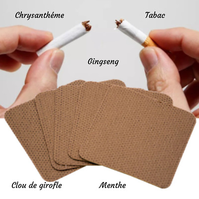 Patch Aide Arrêt Tabac 4 Plantes Médecine Chinoise Nicotine 24h  Envoi Suivi  • 1.99€