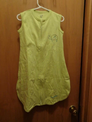 Manta Usable Saco SwaddleMe Verde Sólido Verano Infantil 100% Algodón Talla Pequeña Foto 1 de 4