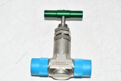 NEW SWAGELOK SS-4JB2-CS-HT MANUAL NPT STAINLESS 1/4'' NEEDLE VALVE - Image 1 of 3