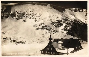 Riesengebirge, Teichbaude im Winter, Stempel "Dt. Winterkampfspiele 1930" - Picture 1 of 2