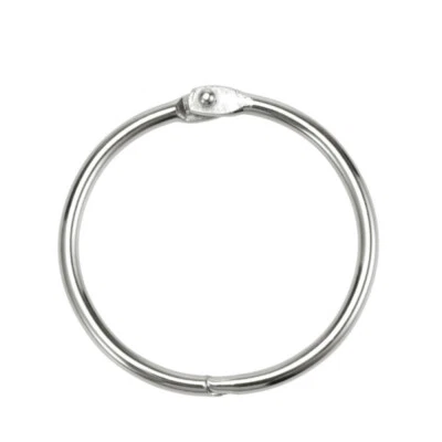 Carpeta de libros de hojas sueltas de 10x38 mm con bisagra de metal anillos de bloqueo álbumes de recortes hágalo usted mismo artesanía Foto 1 de 4