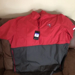 Nike 1/2 Zip Tampa Bay Buccaneers On Field Sideline NFL Jacket Size 3XL Mens - Picture 1 of 8