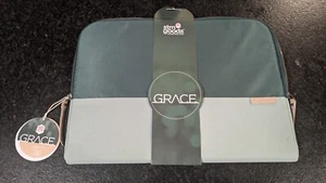 STM Smarter Than Most Grace Woman's Laptop Sleeve 15" Green BRAND New NWT - Picture 1 of 10