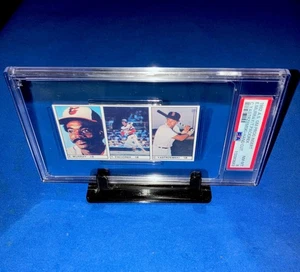 1982 Carl Yastrzemski/Eddie Murray PSA 8 w1 10 POP2 Rare YAZ AS Game Insert Card - Picture 1 of 4