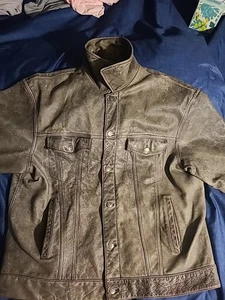 VTG M. Julian Wilsons (The Leather Experts) Men’s Leather Jacket Size XL RN69426 - Picture 1 of 16