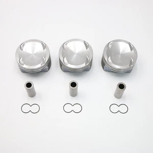 Set of 3 Pistons with Rings for Honda Civic 1.0 VTEC - P10A2 | 13010-5AY-H00 - Picture 1 of 8