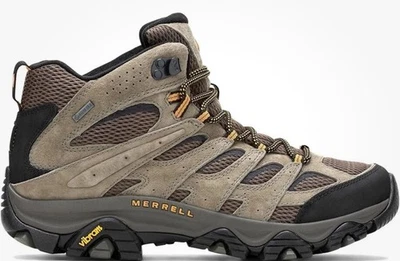 Botas de Senderismo Impermeables Merrell® Para Hombre “Talla 13 AMPLIAS” Moab 3 Mid GTX en Nogal Foto 1 de 4