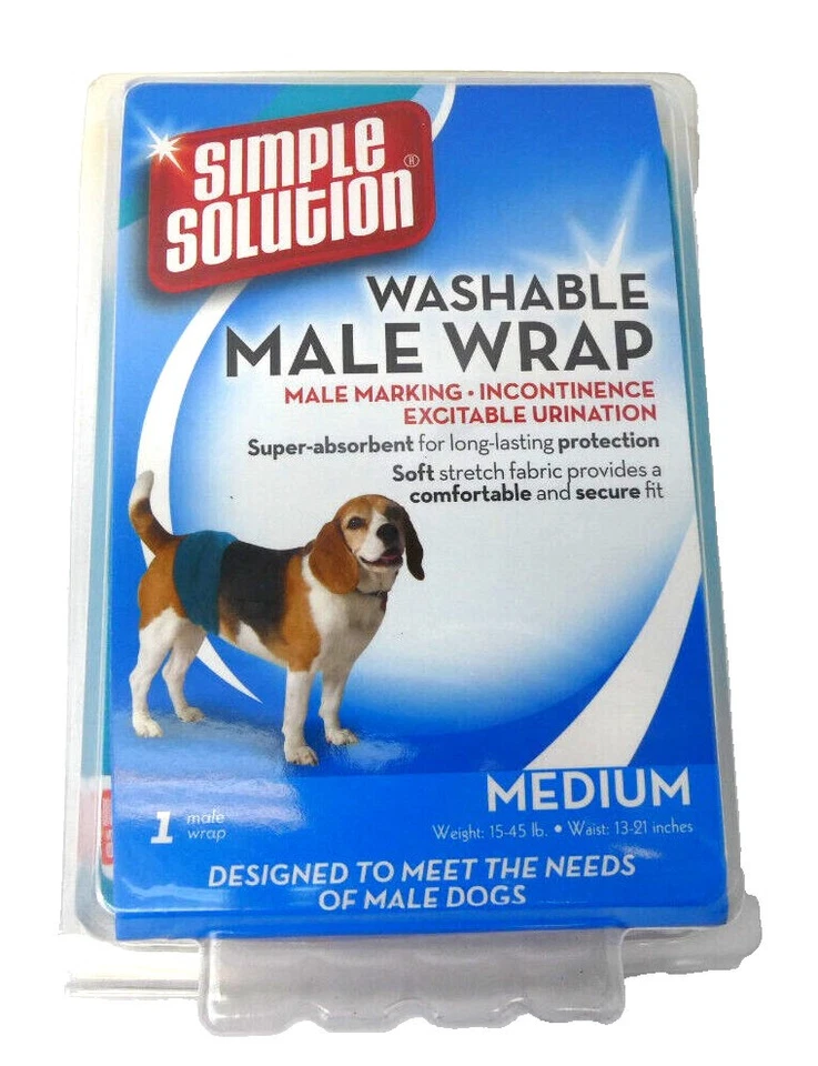 Bramton Company DBT11241 Simple Solution Male Diaper Garment Medium