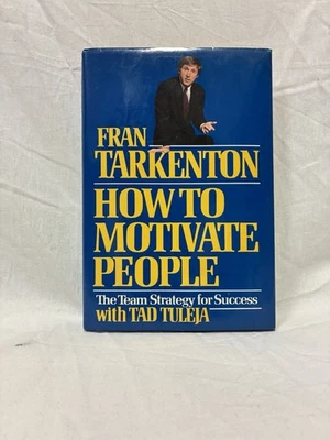 HCDJ Signed How To Motivate People  Fran Tarkenton Perfect Gift For Todd! Foto 1 de 4