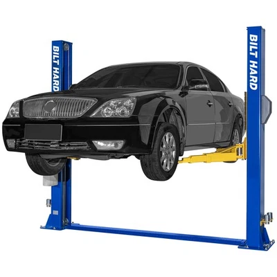12000lbs 2 Post Car Lift 220V 4HP Motor Single Point Release, Two Post Car Lift Foto 1 de 4