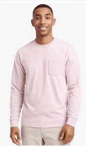 Goodfellow & Co 🎁 NWT Men’s Pink Long Sleeve T-Shirt - Picture 1 of 3