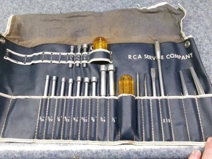 Xcelite/ RCA Service USA 20 Piece Nut Driver / Screw Driver  Set with Tool Roll - Bild 1 von 12