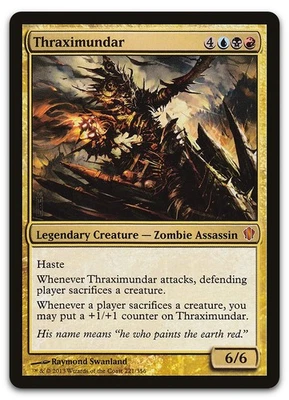 Thraximundar #221 (NM) Commander 2013 C13 Magic MTG - Image 1 of 2