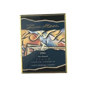 Vintage Zaca Mesa Winery 1993 Syrah Santa Barbara CTY - Lapel Pin - - Picture 1 of 2