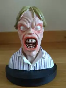 Fright Crate Exclusive Evil Dead II Ed Getley 4" Bust - Serial Resin Co. - Picture 1 of 5
