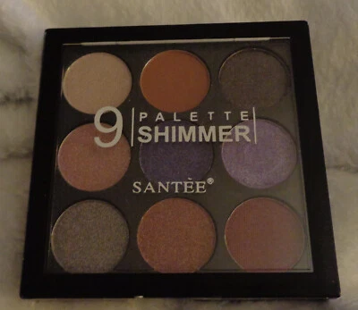 New Santee 9 Palette Shimmer Eyeshadow Mid-Night Queen 0.34oz/9.6g - Image 1 of 2